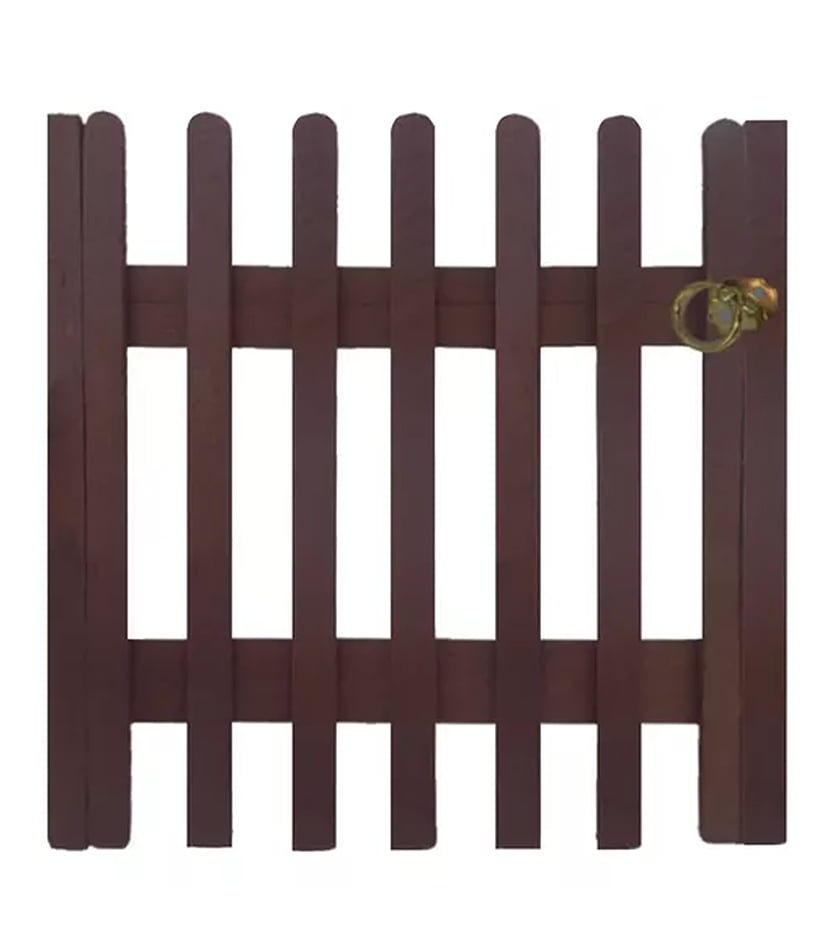 1 Portão 50 x 60 cm – Modelo Madetop M - marrom