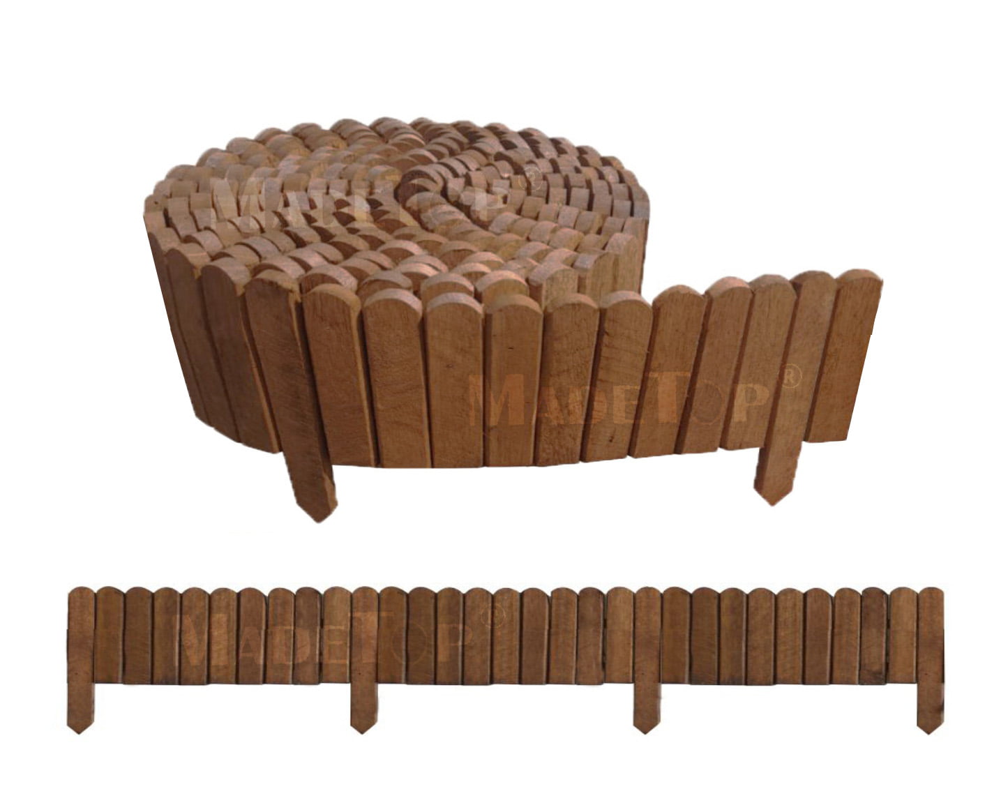 Kit 8 Metros - Limitador de Jardim Madetop P
