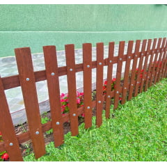 1 Cerca 50 x 60 cm – Modelo Madetop M  -Slin marrom
