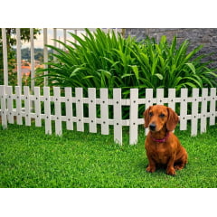 20 Cercas 50 x 40 cm – Modelo Madetop P - Slin  Branca