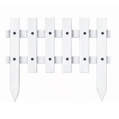 1 Cerca 50 x 40 cm – Modelo Madetop P - Slin  Branca