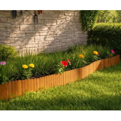 Kit 4 Metros - Limitador de Jardim Madetop M