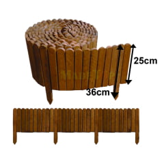 Kit 10 Metros - Limitador de Jardim Madetop G 
